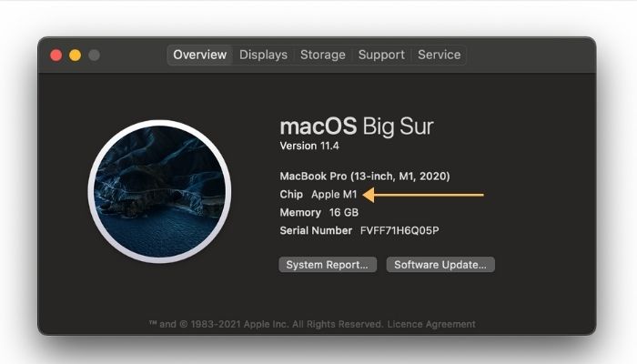 How to Check If Your Mac has M1 Chip