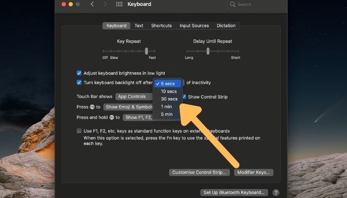 How to Turn Off the Keyboard Light On Mac M1